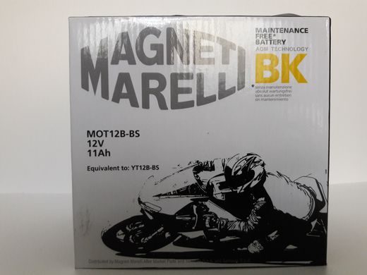 MOT12B-BS (YT12B-BS) MAGNETI MARELLI 11AH / 180A 12V L + Акумуляторна батарея