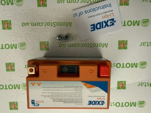 ELTZ10S - EXIDE - 48WH / 230A 12V L + / Акумулятор LI-ION (YTZ10S)