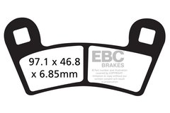 EBC FA456R - Тормозные колодки