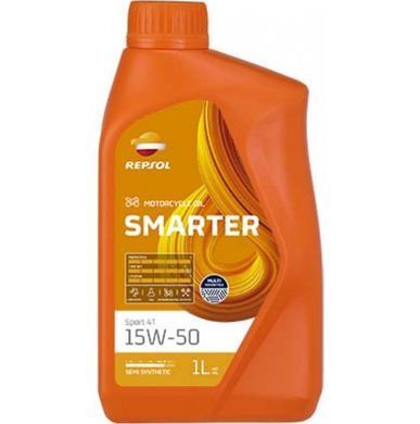 Масло моторне 4Т Repsol RP SMARTER SPORT 4T 15W-50, 1л (RPP2065RHC)