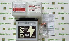 Аккумулятор LANDPORT YB30L-B 12V, 30AH 168X132X176 мм, HARLEY DAVIDSON, POLARIS 600/700