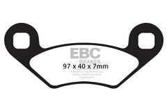 EBC FA159R - Тормозные колодки