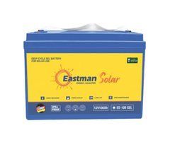 Акумуляторна батарея EASTMAN ES100 DEEP CYCLE GEL 12V 100Ah T16, 750 cycles, 800A 330x171x220 Blue. 30.5kg Q1/30