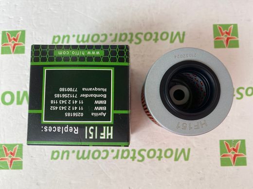 HIFLO HF151 - Фильтр масляный BMW F 650/ APRILIA 600/650 (COF051)
