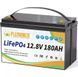 Аккумулятор FLLYROWER LiFePO4 12V/180AH, 2304W*h (литий-железо-фосфатный аккумулятор для ИБП (UPS))
