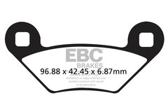 EBC FA475R - Тормозные колодки