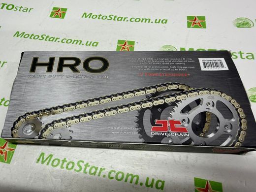 Приводная цепь JT JTC428HROGB130SL HEAVY DUTY O-RING усиленная
