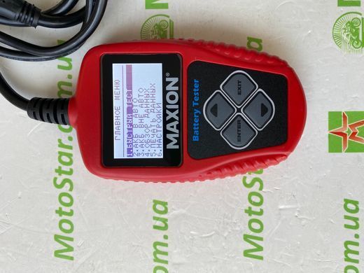 Тестер для акумуляторов MAXION BA 101 (Аналізатор) 12V/220Ah/2000А