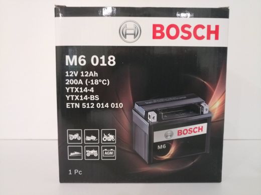 BOSCH 0092M60180 (YTX14-BS)