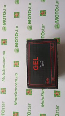 Мотоаккумулятор LP GEL GTZ7-S (MG LTZ7-S)12V, 6Ah, 113x70x105 мм, вес 2,3 кг