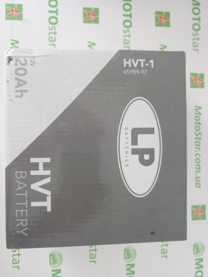 Мотоакумулятор LP HVT HVT-1 Аккумулятор для двигателей V-TWIN,12V,20Ah,CCA310,дл.:175,ш.:87,в.:155-запечатан, установка в не вер