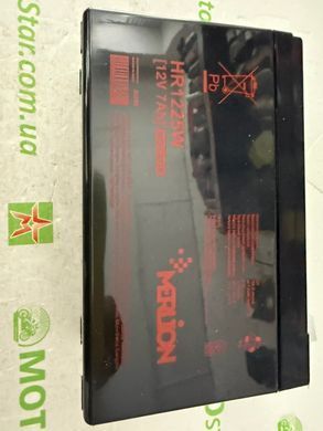 Аккумулятор MERLION HR1225W, 12V 7Ah ( 151 х 65 х 94 (100) ), 2 kg Q10/420 вес 2,31кг