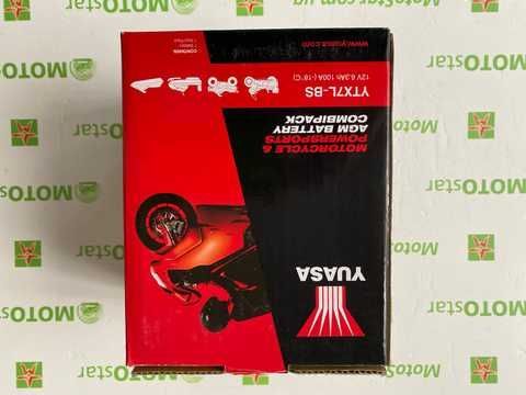Купити YUASA YTX7L-BS Акумулятор 6,3 А/ч, 100 А, (-/+), 114х71х131