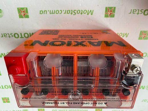 Мото аккумулятор Maxion MXBM-YTX20L-BS GEL 12V, 20 A/ч, 330 A, (-/+), 175x87x155 мм (YTX20L-BS, YTX20HL-BS)