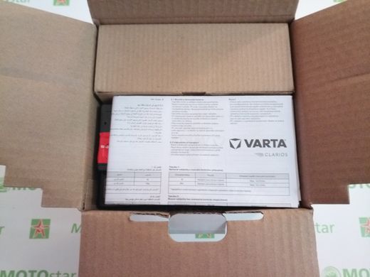 VARTA YTX12-BS (YTX12-4) Powersports AGM Аккумулятор 10 А/ч, 150 А, (+/-), 152х88х131 мм