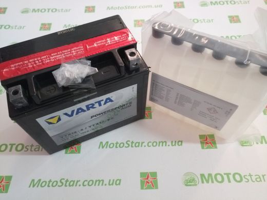 VARTA YTX12-BS (YTX12-4) Powersports AGM Аккумулятор 10 А/ч, 150 А, (+/-), 152х88х131 мм