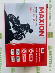 Акумулятор гелевий Maxion MXBM-YTX7A-BS (GEL) (+/-) 12V, 7Ah, 90А EN, 150x87x94 мм, вага 2,38кг