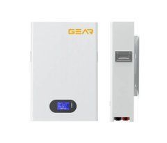 Литий-железо-фосфатный аккумулятор GEAR LiFePO4 51.2V 100AH (BMS-50A/100A), (400x186x620), 46.5кг до 6000 циклов, Q1