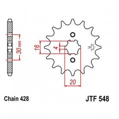 JT JTF548.13 - Звезда передняя