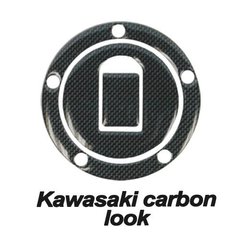 PG 5030 CA KAWASAKI - Наклейка на кришку бензобака Kawasaki Carbon