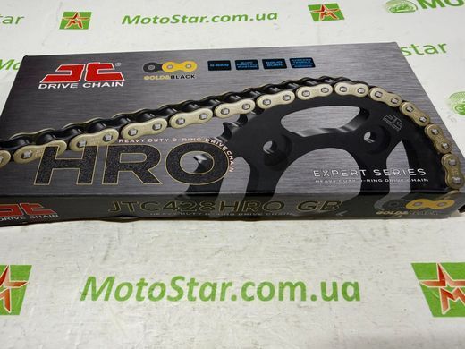 Приводная цепь JT JTC428HROGB120SL HEAVY DUTY O-RING усиленная