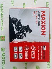 Аккумулятор гелевый MAXION MXBM-YTX9-BS GEL (+/-) 12V, 9Ah, 120А EN, 150x87x107 мм, вес 2.94кг