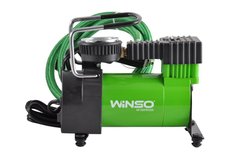 Компрессор автомобильный WINSO 7 Атм, 35 ​​л / мин. 150Вт, кабель 3м., Шланг 1м.