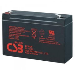 Акумуляторна батарея CSB GP6120, 6V 12Ah (150 x 50 x 95 (100) Q10