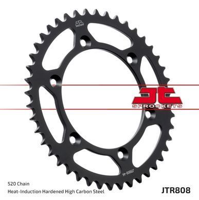 JT JTR808.46 - Зірка задня KAWASAKI KLX; SUZUKI DR, DR-Z, RM, RM-X, RM-Z, TSR 100-450 1979-2019