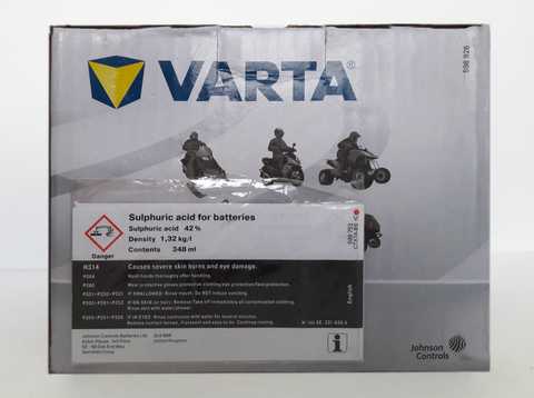 Varta YTX7A-4,YTX7A-BS 506015005. Batterie de moto Varta 6Ah 12V