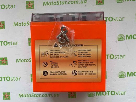 Акумулятор OUTDO YTX16-BS 12V, 14Аh GEL, 148x87x161 мм, вага 5,04 кг