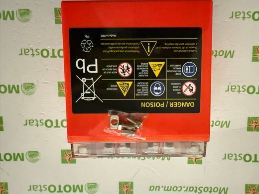 Акумулятор OUTDO YTX16-BS 12V, 14Аh GEL, 148x87x161 мм, вага 5,04 кг