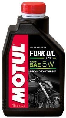 Масло для вилки FORK OIL EXPERT LIGHT SAE 5W, 1 литр, (822301, 105929)