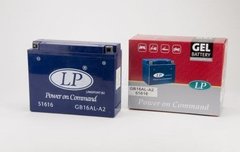 Мотоакумулятор LP GEL MG GB16AL-A2 12V, 16Ah, д. 207, ш. 71, в.162, вага 6,2 кг, залитий