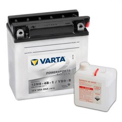 VARTA 12N9-4B-1 / YB9-B Powersports Аккумулятор 9 А/ч, 85 А, (+/-), 136x76x134 мм