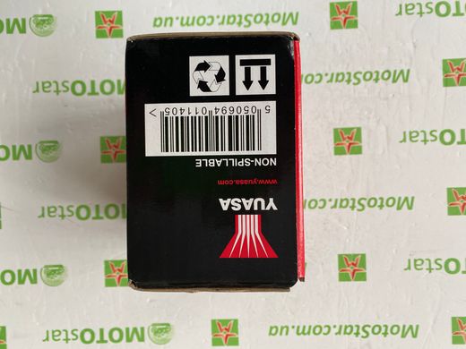 YUASA TTZ7S Мото аккумулятор 6 А/ч, 130 А, (-/+), 113x70x105 мм