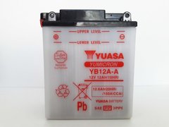 YUASA YB12A-A Акумулятор 12 А/ч, 150 А, 134x80x160 мм