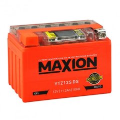 YTZ12S MAXION (DS-iGEL), (+/-) гелевый аккумулятор с вольтметром , 12V, 11Ah, 150x87x110 мм