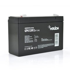 Акумуляторна батарея MERLION AGM GP612F2 6 V 12Ah (150 x 50 x 95 (100)) Q10