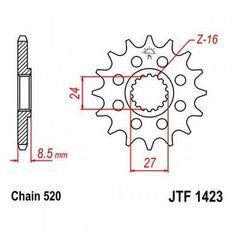 JT JTF1423.16 - Звезда передняя