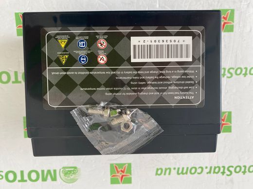 Акумулятор Kovi Max 300, 250 GNS 300, Shineray XY250GY-6C, X-Road, Exdrive ProFactory 300, MOTOTECH 12N6.5L-BS MF Gel 12V, 6,5 А/ч, 137х65х100 мм