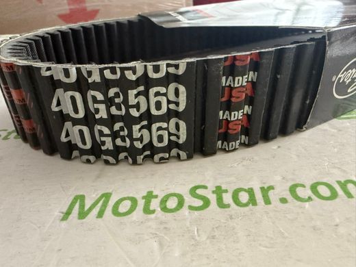 Приводной ремень GATES GAT 40G3569 G-Force (ширина: 36мм, толщина: 14,4мм, длина: 937мм) CF MOTO CF, SNYPER, SWAT, TERRACROSS, TERRALANDER, TRAIL TRACKER, UF, X, ZF 400-625
