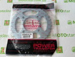 JTR810,38 Звезда задняя HMZ CRUISE; HYOSUNG CRUISE, GS, GV, RT, RX, XRX; JINCHENG 125; SUZUKI GN, GS, RG, TU 80/125 1982-2011
