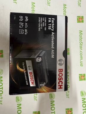 BOSCH 0 986 FA1 180 (YT12A-4; YT12A-BS) M6 AGM, 12V 10Ah 145A, 150x88x105 мм