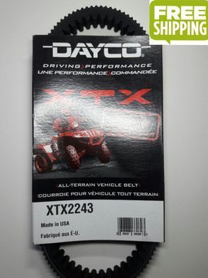 Dayco DY XTX2243 - Ремень вариаторный усиленный 28,7 X 848 (ARCTIC CAT: 0823-228 KYMCO: 23100-PWB1-900)