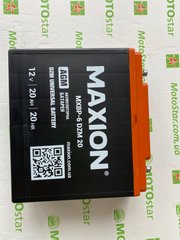 Тяговый аккумулятор Maxion AGM MXBP 6-DZM-20 универсальный герметизированный 12V 20Ah M4 181х77х167 мм вес 6,5 кг