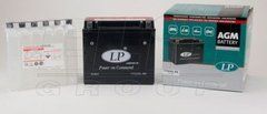 Мотоакумулятор LP AGM MB YTX20L-BS 12V,18Ah,д. 175, ш. 85, в.155, электролит в к-те, вес 5,9 кг