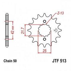 JT JTF513.14 - Звезда передняя