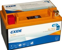 ELTX12 - EXIDE - 42WH / 210A 12V L + / Акумулятор LI-ION