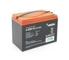 Тягова акумуляторна батарея AGM MERLION 6-DZM-45, 12V 45Ah M5 (223*121*175) Q2